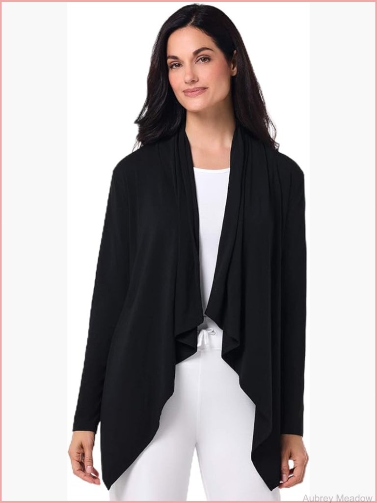 Upf 50+ Long Sleeve Sun Wrap - Lightweight Cardigan - Packable Design